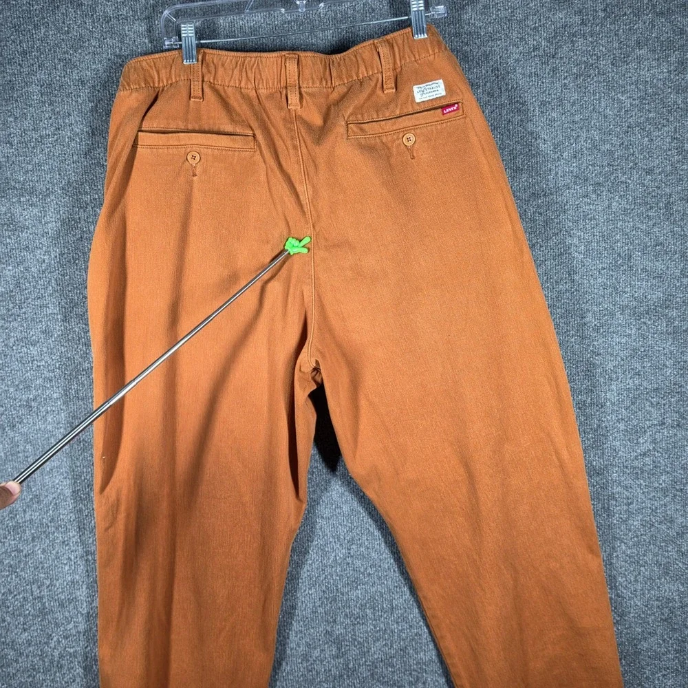 Levis Pants Mens Extra Large XX‎ Chino EZ Elastic Waist Straight Chinos